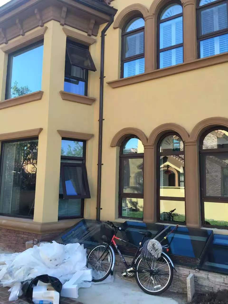 Solid wood shutter doors and windows